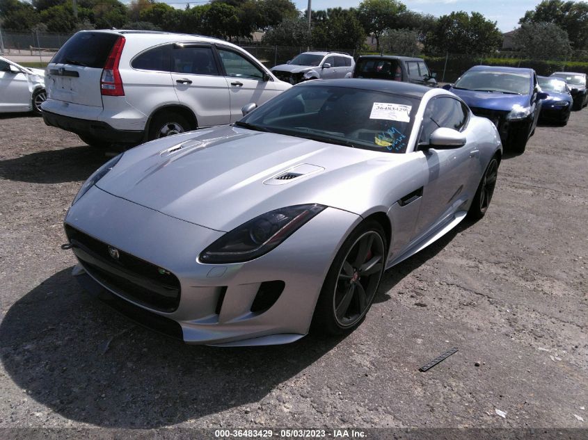 2016 JAGUAR F-TYPE R - SAJWJ6DL2GMK26818