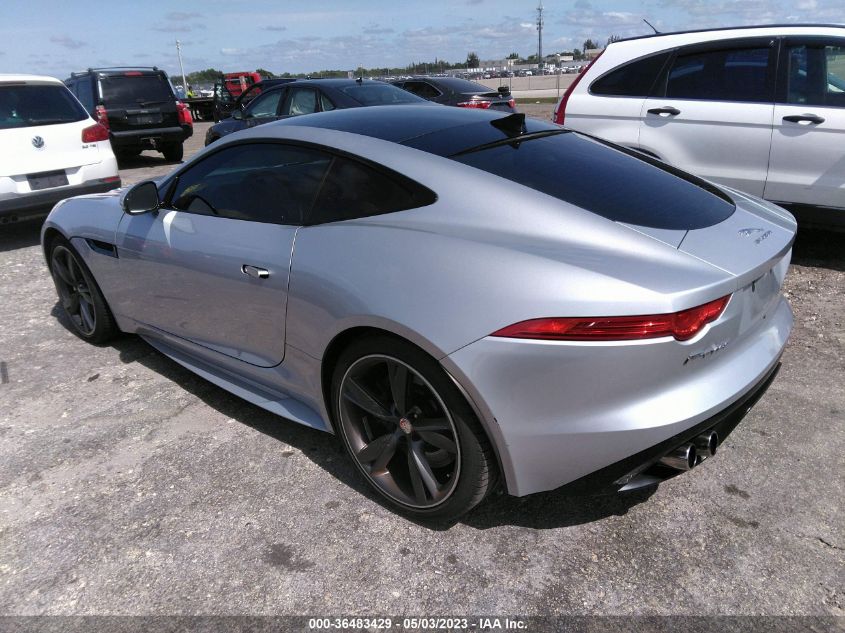 2016 JAGUAR F-TYPE R - SAJWJ6DL2GMK26818