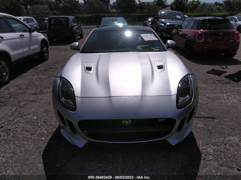 2016 JAGUAR F-TYPE R - SAJWJ6DL2GMK26818