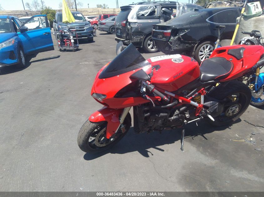 2012 DUCATI SUPERBIKE 848/848 EVO CORSE SE - ZDM1XBMV2CB018028