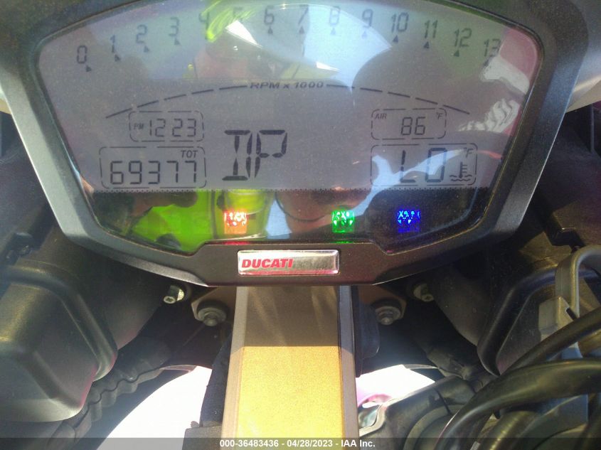 2012 DUCATI SUPERBIKE 848/848 EVO CORSE SE - ZDM1XBMV2CB018028