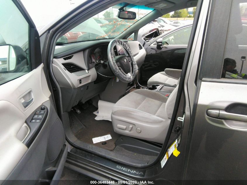 2017 TOYOTA SIENNA LE - 5TDKZ3DC1HS842598