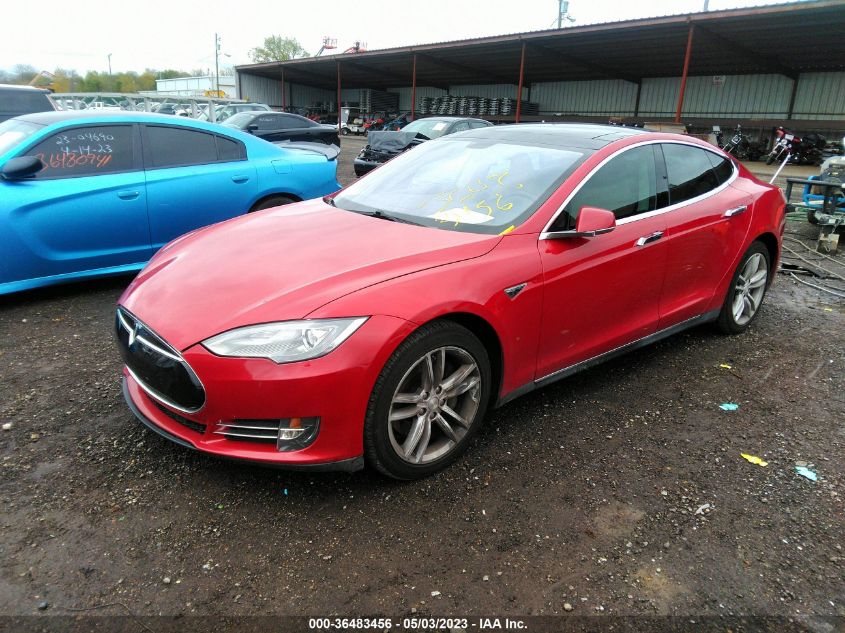 2014 TESLA MODEL S 60 KWH BATTERY/P85 - 5YJSA1H13EFP40529