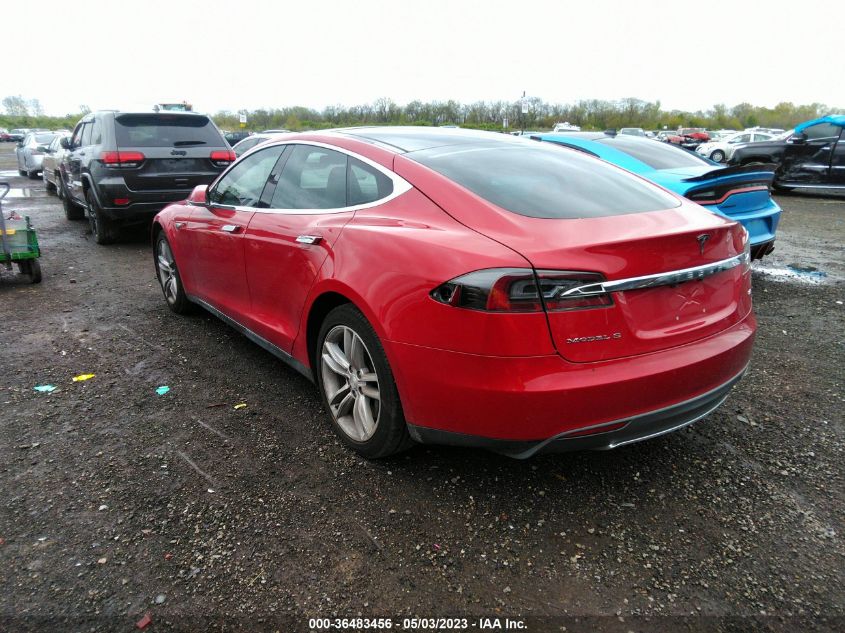 2014 TESLA MODEL S 60 KWH BATTERY/P85 - 5YJSA1H13EFP40529
