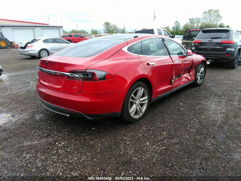 2014 TESLA MODEL S 60 KWH BATTERY/P85 - 5YJSA1H13EFP40529