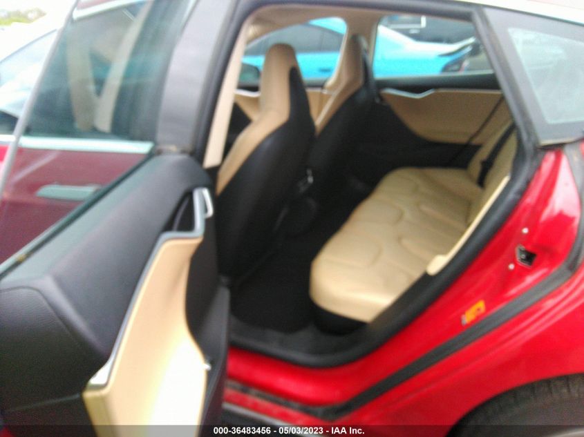 2014 TESLA MODEL S 60 KWH BATTERY/P85 - 5YJSA1H13EFP40529