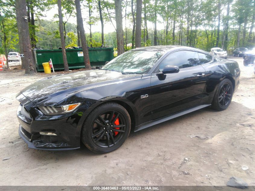 2017 FORD MUSTANG GT - 1FA6P8CF4H5228589