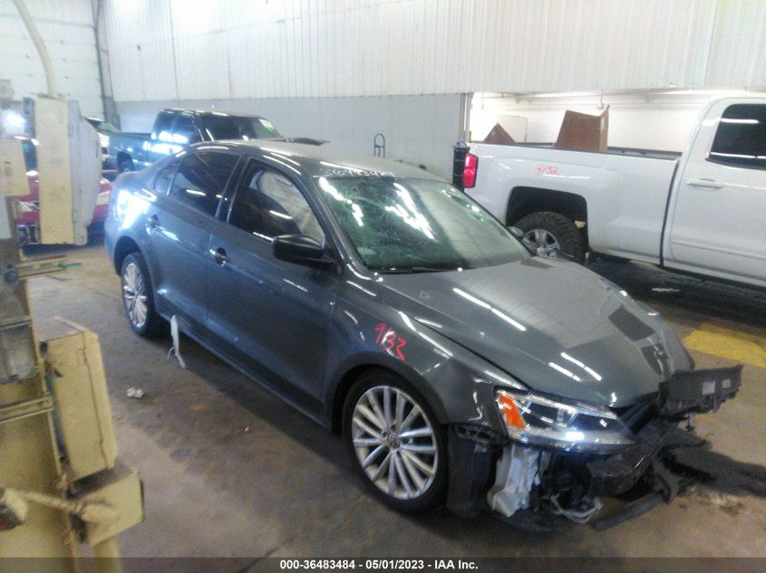 2015 VOLKSWAGEN JETTA SEDAN 2.0L S - 3VW2K7AJ1FM250434