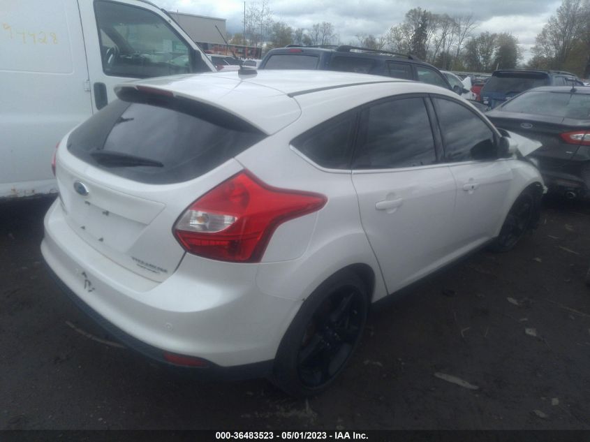 2013 FORD FOCUS TITANIUM - 1FADP3N22DL109840