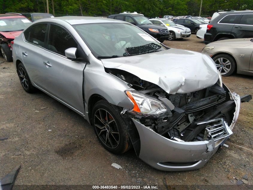 2013 NISSAN SENTRA S - 3N1AB7AP3DL750197