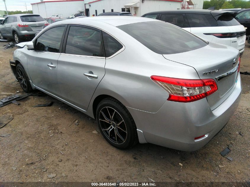 2013 NISSAN SENTRA S - 3N1AB7AP3DL750197