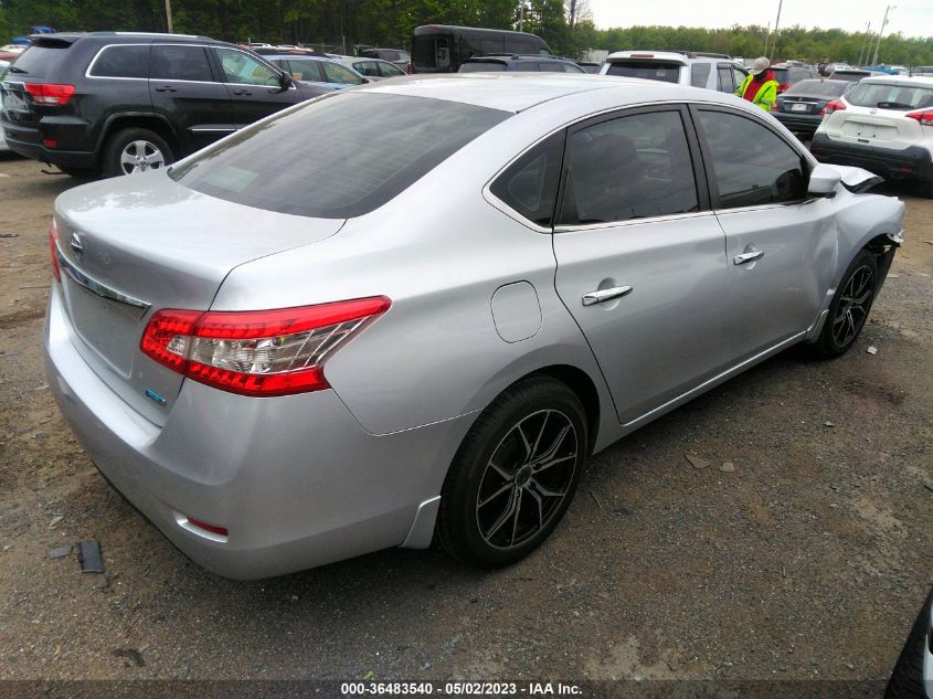 2013 NISSAN SENTRA S - 3N1AB7AP3DL750197