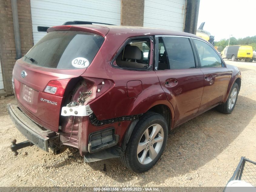 2013 SUBARU OUTBACK 2.5I PREMIUM - 4S4BRCCC9D1236101