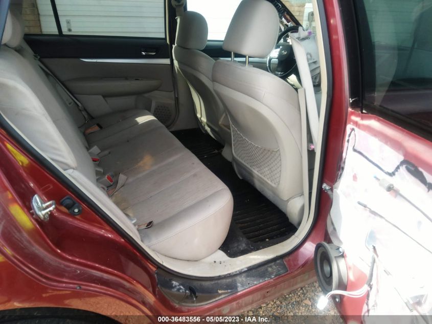2013 SUBARU OUTBACK 2.5I PREMIUM - 4S4BRCCC9D1236101
