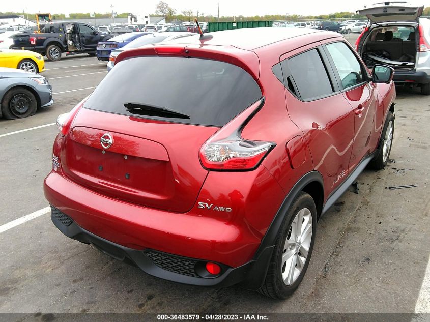 2015 NISSAN JUKE SV - JN8AF5MV5FT550375