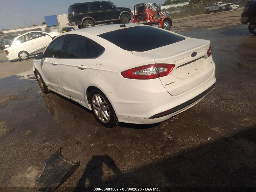 2015 FORD FUSION SE - 3FA6P0H7XFR209073