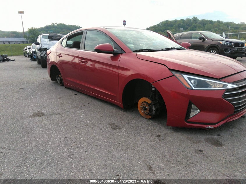 VIN 5NPD84LFXLH512695 2020 HYUNDAI ELANTRA SEL