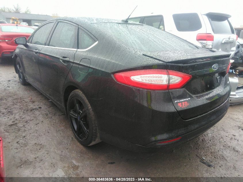 2016 FORD FUSION SE - 3FA6P0H70GR142128