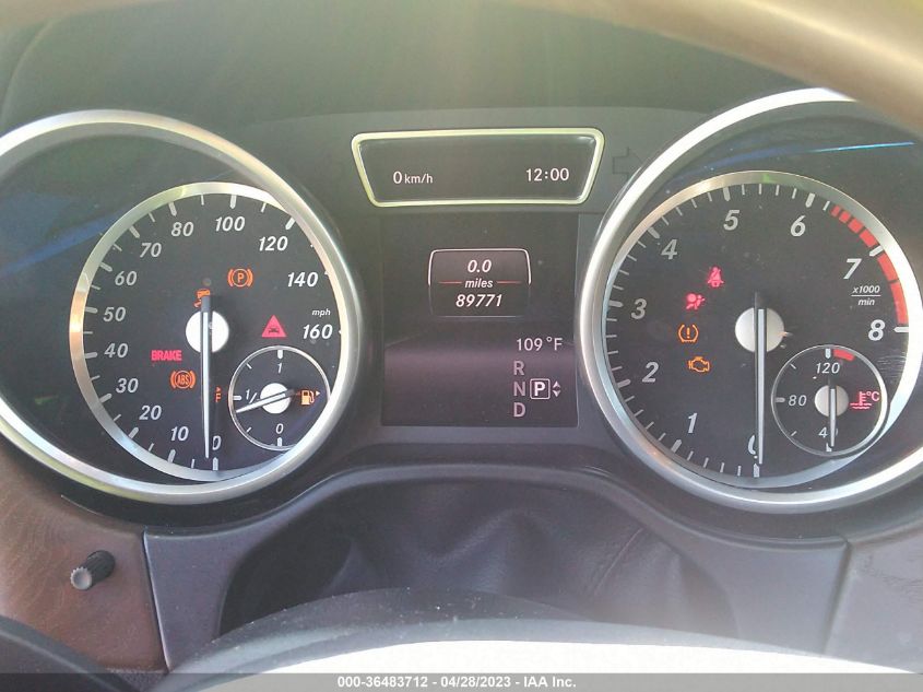 2016 MERCEDES-BENZ GL GL 550 - 4JGDF7DE9GA671052