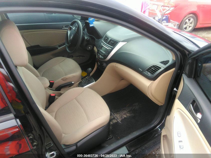 2017 HYUNDAI ACCENT VALUE EDITION - KMHCT4AE9HU334887