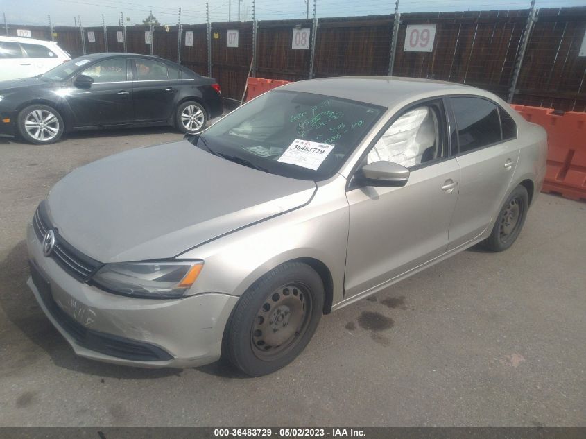 2014 VOLKSWAGEN JETTA SEDAN SE - 3VWD17AJ8EM265846