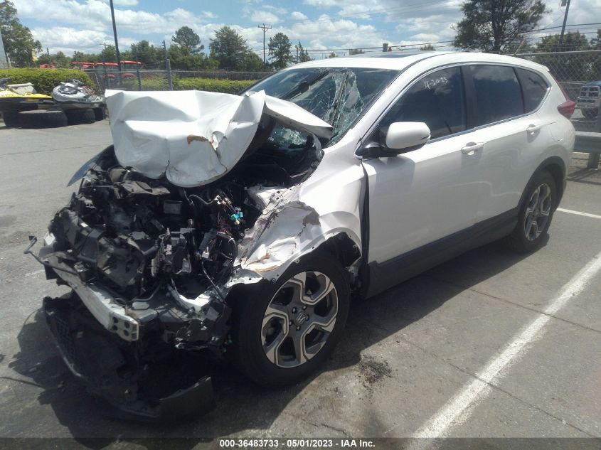2018 HONDA CR-V EX - 2HKRW1H57JH501077