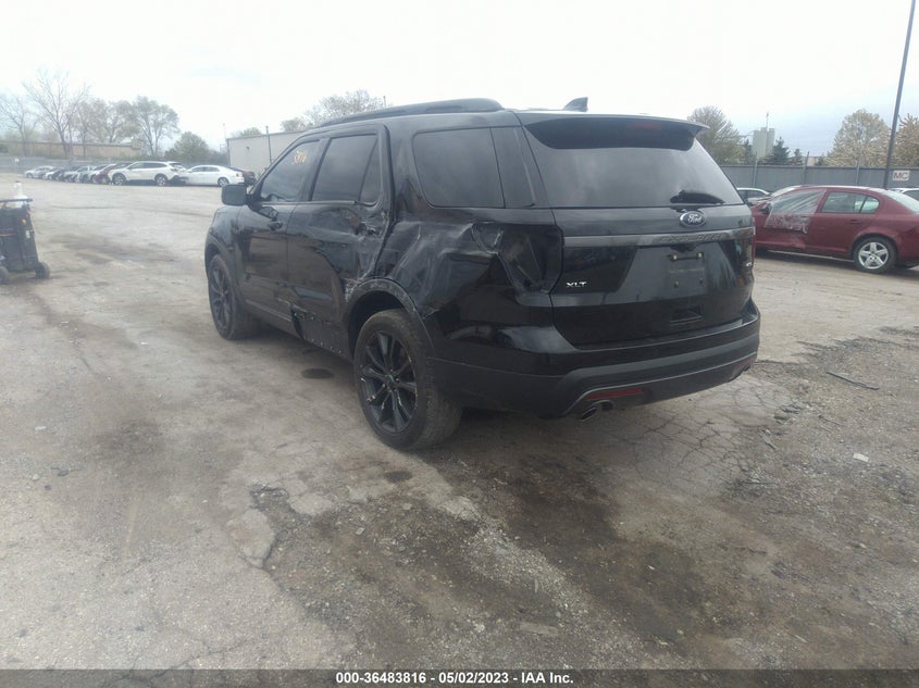 VIN 1FM5K8D89HGD50997 2017 FORD EXPLORER XLT