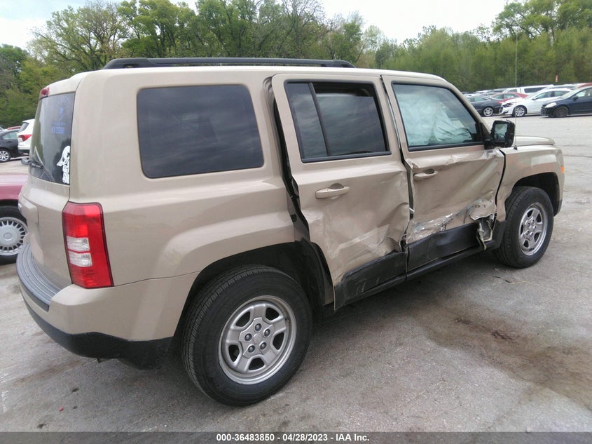 VIN 1C4NJRBB7HD197209 2017 JEEP PATRIOT SPORT