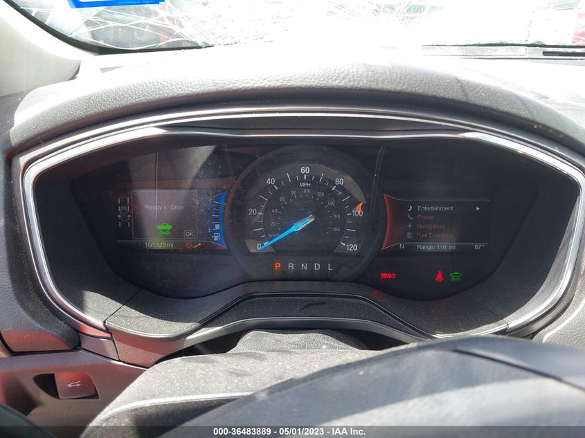 VIN 3FA6P0LU8KR261647 2019 FORD FUSION HYBRID SE