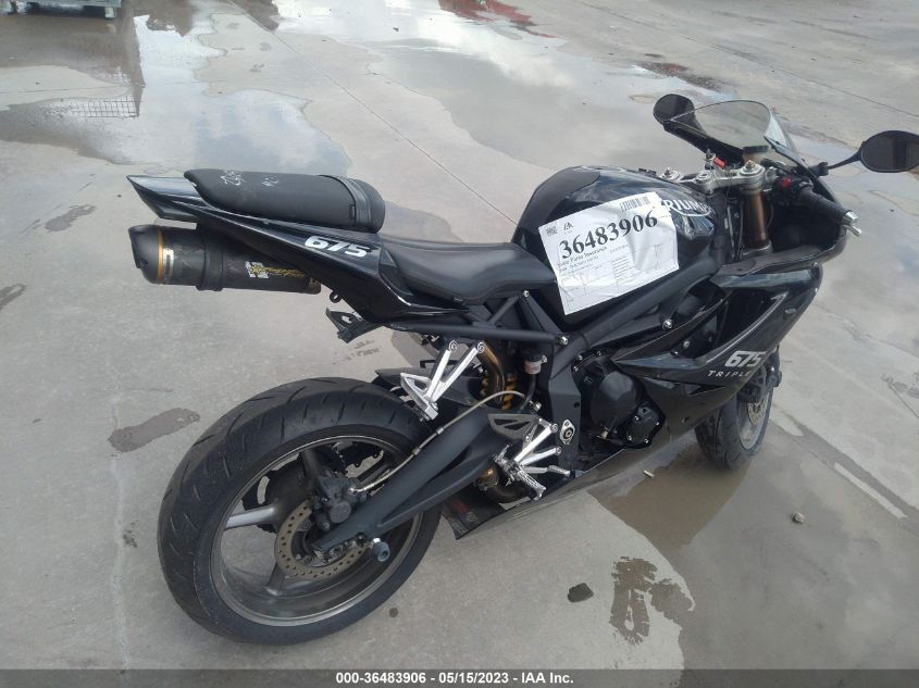 2009 TRIUMPH MOTORCYCLE DAYTONA 675 - SMTD00NS99J394523