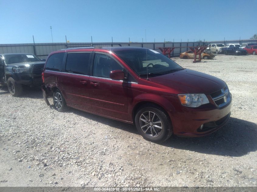 2017 DODGE GRAND CARAVAN SXT - 2C4RDGCG6HR573595