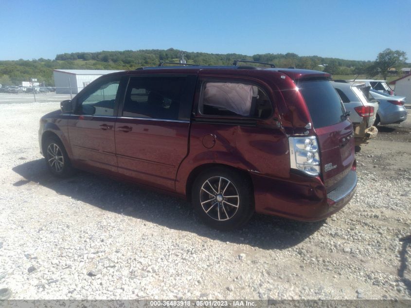 2017 DODGE GRAND CARAVAN SXT - 2C4RDGCG6HR573595