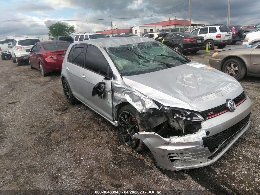 2016 VOLKSWAGEN GOLF GTI S - 3VW5T7AU4GM064103