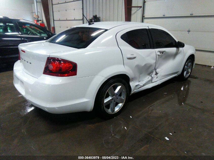 2014 DODGE AVENGER SE - 1C3CDZAB8EN129432