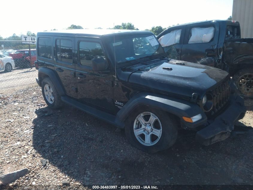 2019 JEEP WRANGLER UNLIMITED SPORT S - 1C4HJXDN4KW567147