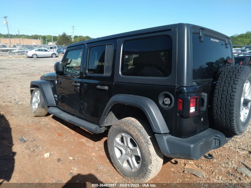 2019 JEEP WRANGLER UNLIMITED SPORT S - 1C4HJXDN4KW567147