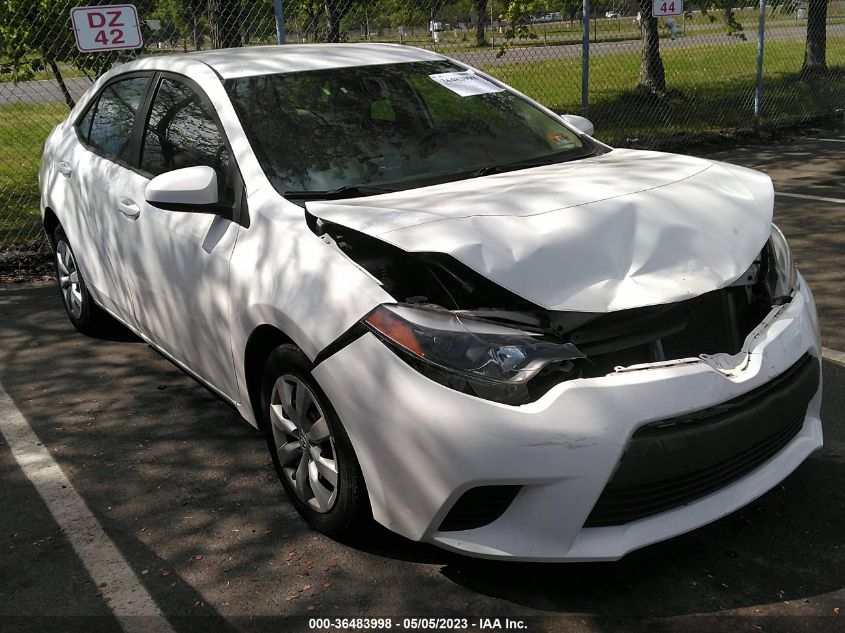 2014 TOYOTA COROLLA L/LE/S/S PLUS/LE PLUS - 2T1BURHE5EC040766