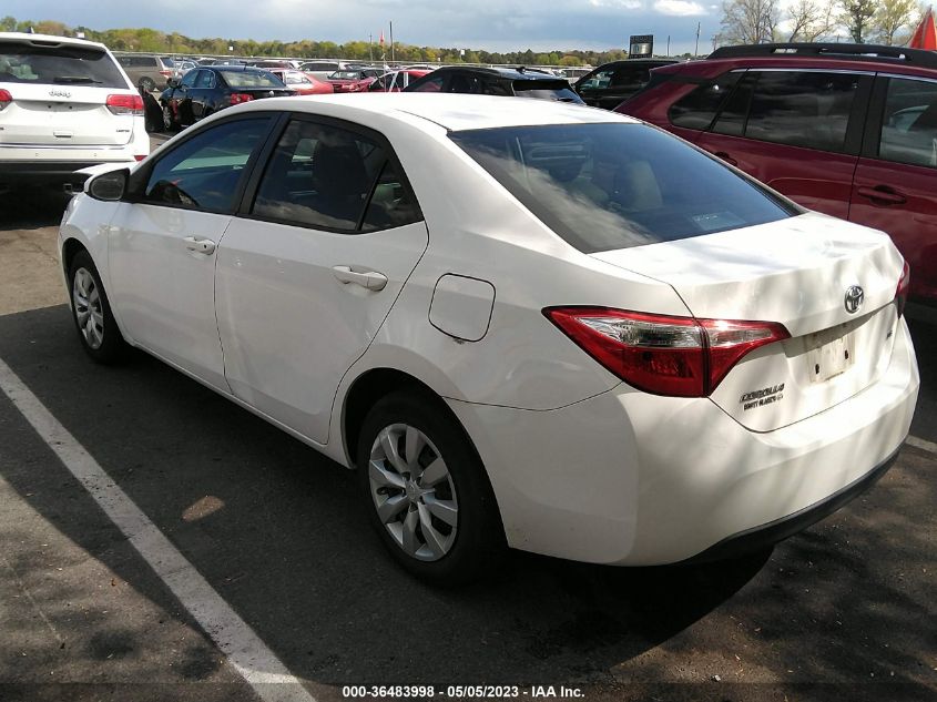 2014 TOYOTA COROLLA L/LE/S/S PLUS/LE PLUS - 2T1BURHE5EC040766