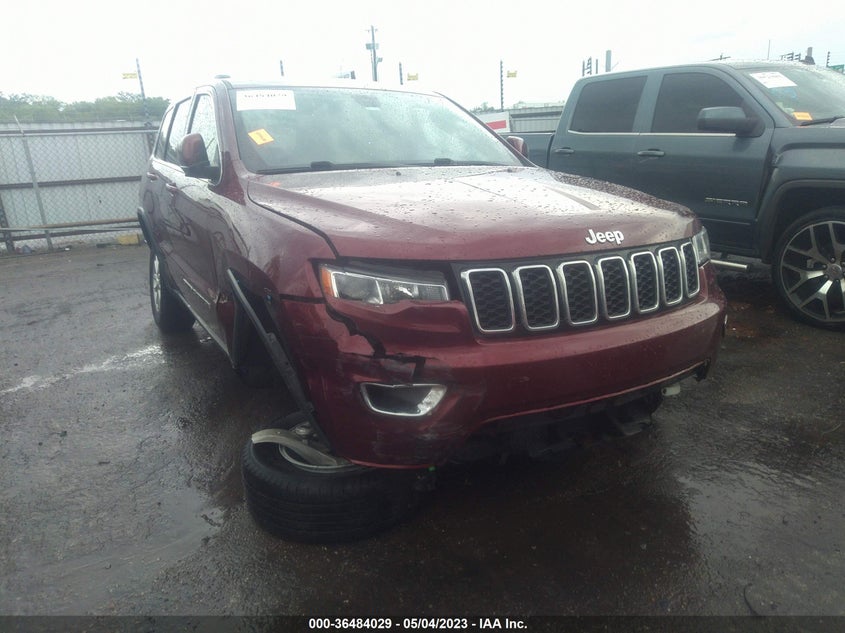 VIN 1C4RJEAG7KC556580 2019 JEEP GRAND CHEROKEE LAREDO E
