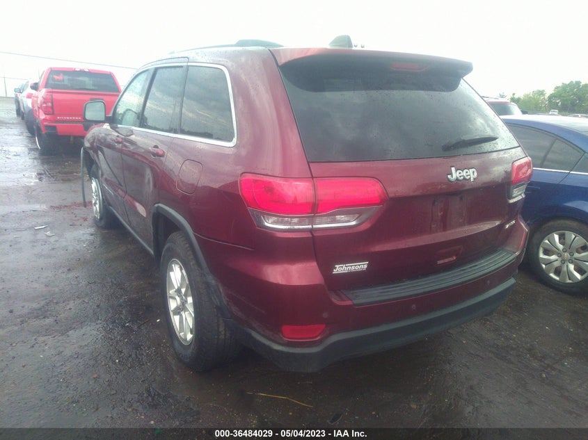 VIN 1C4RJEAG7KC556580 2019 JEEP GRAND CHEROKEE LAREDO E