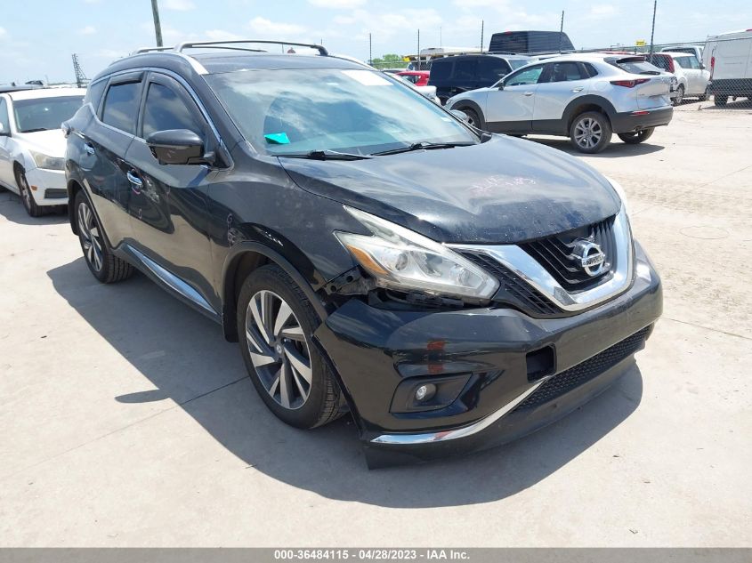 2016 NISSAN MURANO PLATINUM - 5N1AZ2MG7GN164108