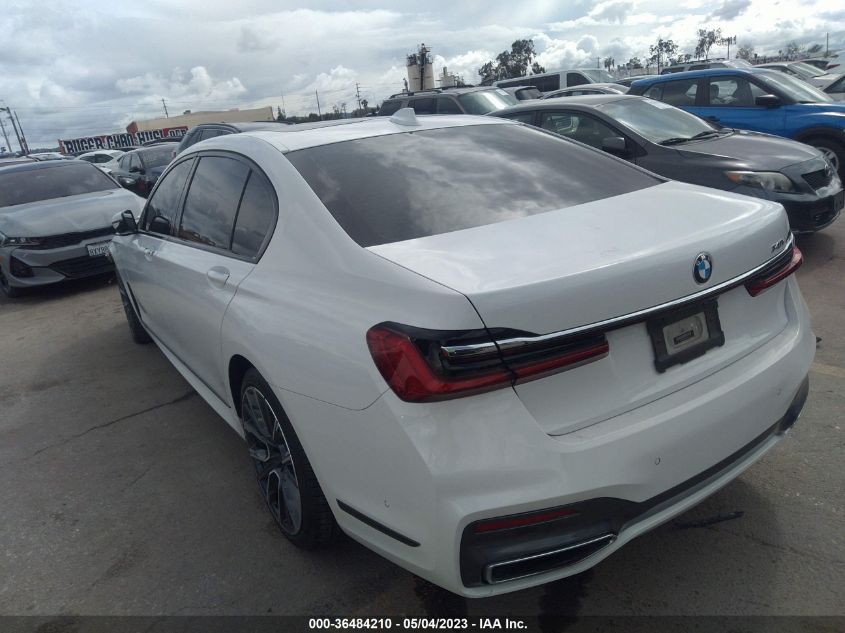 2020 BMW 7 SERIES 740I - WBA7T2C08LCD43414
