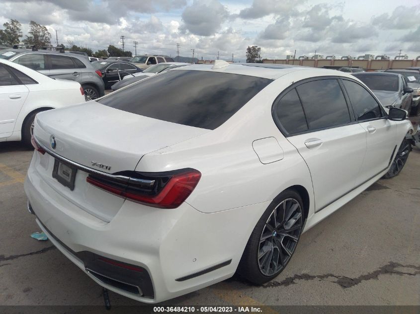 2020 BMW 7 SERIES 740I - WBA7T2C08LCD43414
