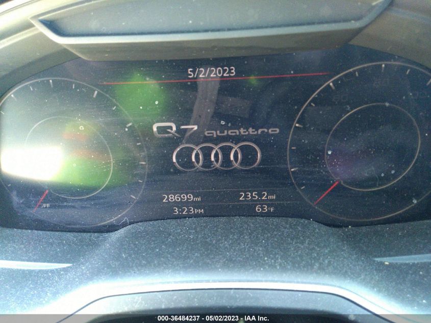 2019 AUDI Q7 PREMIUM PLUS - WA1LHAF78KD022365