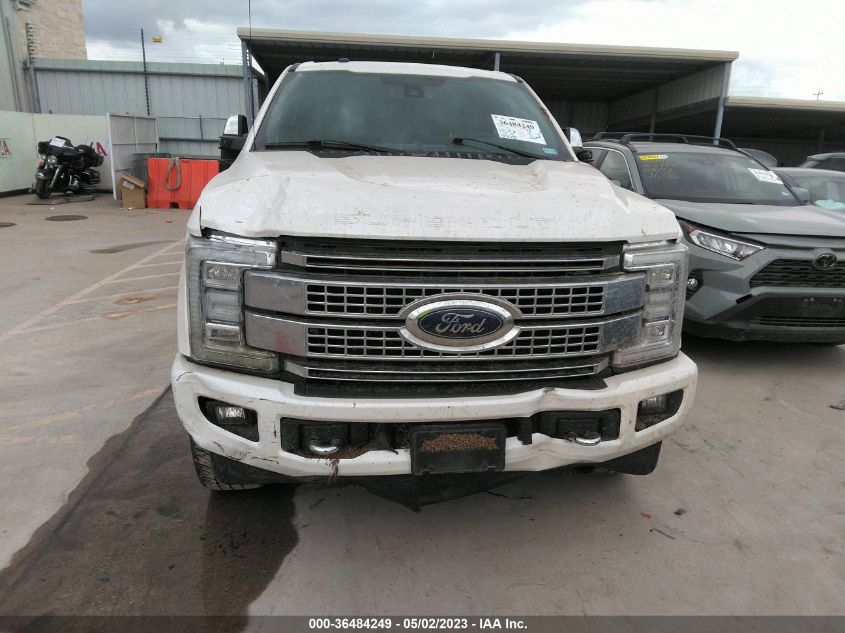 2017 FORD SUPER DUTY F-250 SRW LARIAT/PLATINUM - 1FT7W2BT7HEB28251