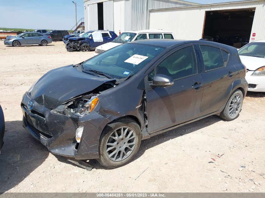 2015 TOYOTA PRIUS C ONE/TWO/THREE/FOUR - JTDKDTB37F1577620