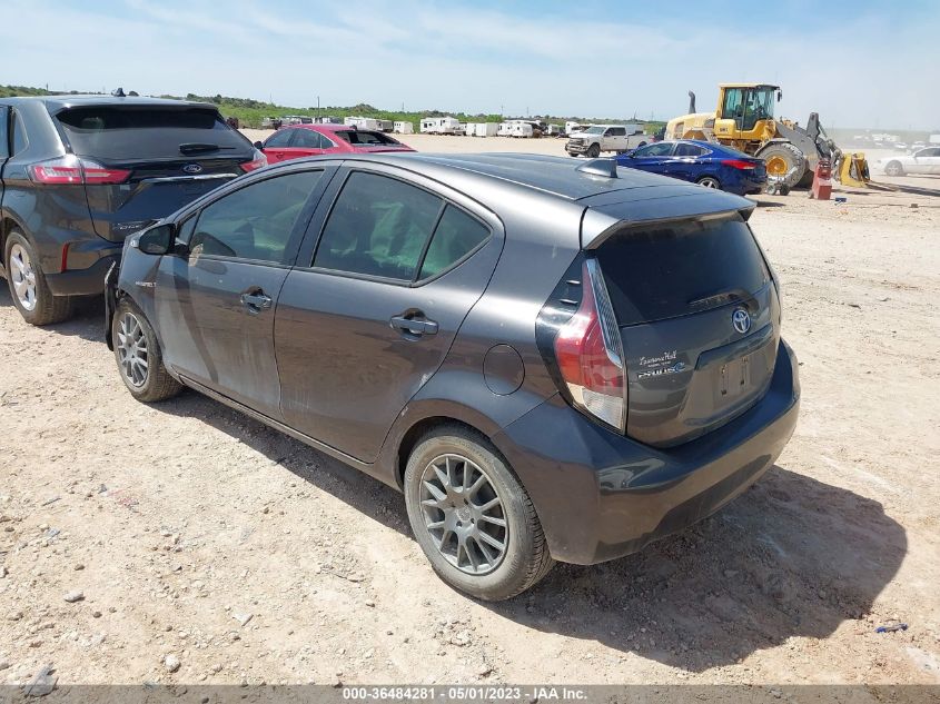 2015 TOYOTA PRIUS C ONE/TWO/THREE/FOUR - JTDKDTB37F1577620