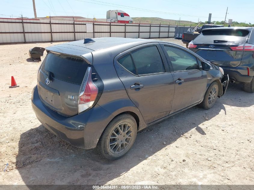 2015 TOYOTA PRIUS C ONE/TWO/THREE/FOUR - JTDKDTB37F1577620