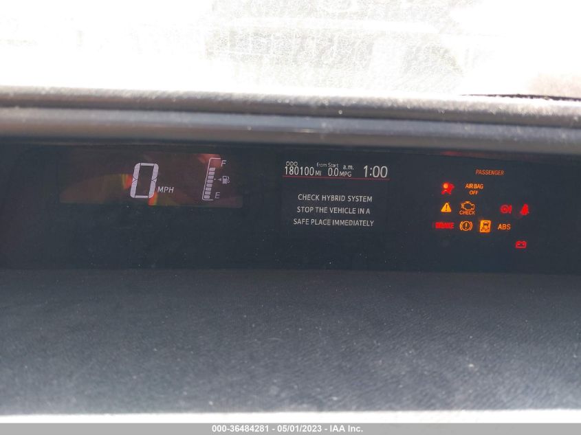 2015 TOYOTA PRIUS C ONE/TWO/THREE/FOUR - JTDKDTB37F1577620