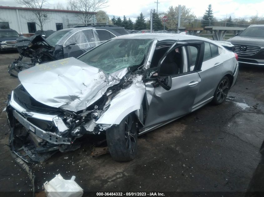2019 CHEVROLET CRUZE LT - 1G1BE5SMXK7105039